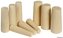 Conos de madera de emergencia 20-49 mm 9 piezas